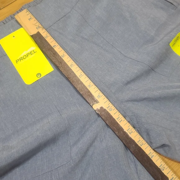 Bass Women's Propel Turbo-Dry Blue Moisture Wick Performance Jogger Pants size L - Picture 10 of 14